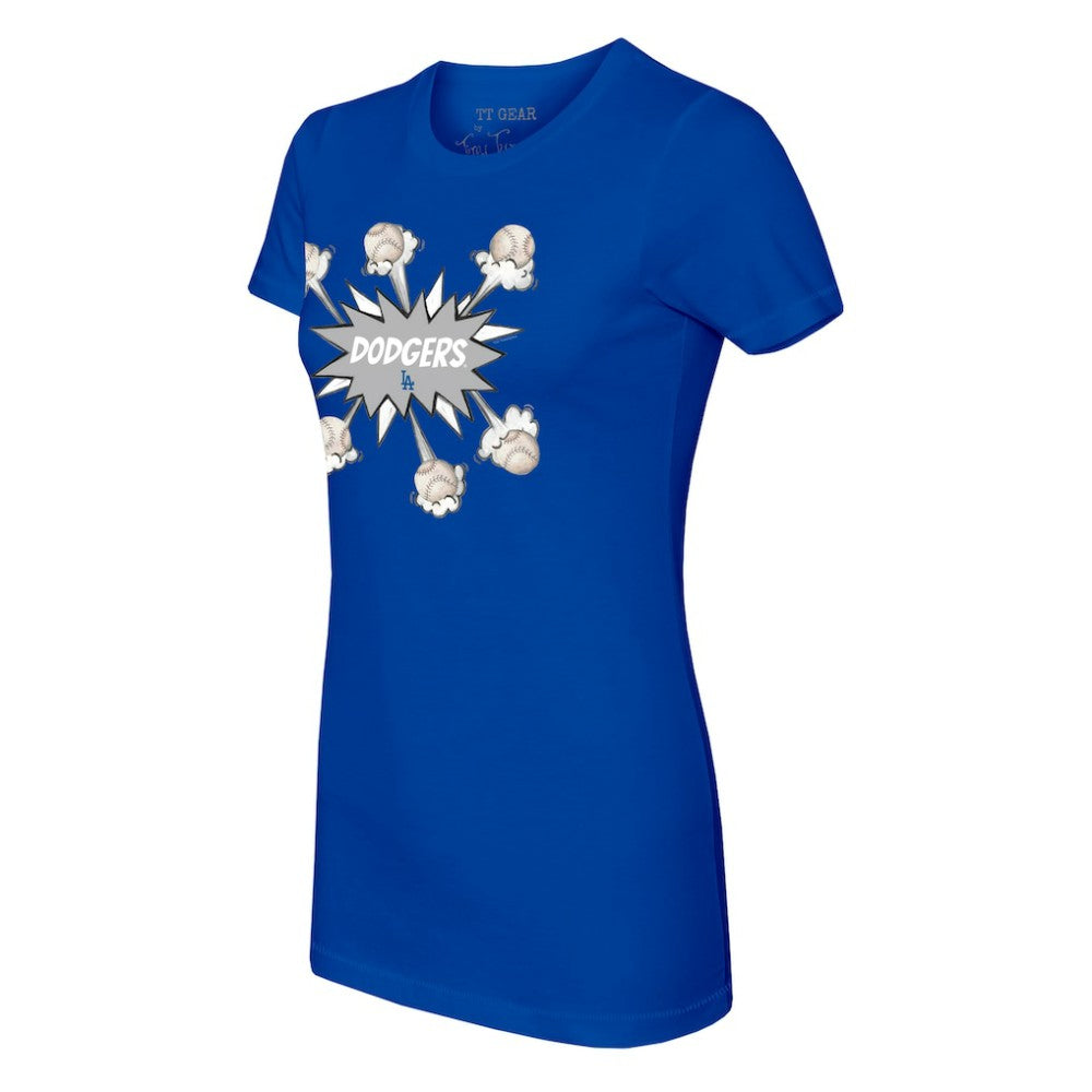 Los Angeles Dodgers Tiny Turnip Women's Baseball Pow T-Shirt Near Me