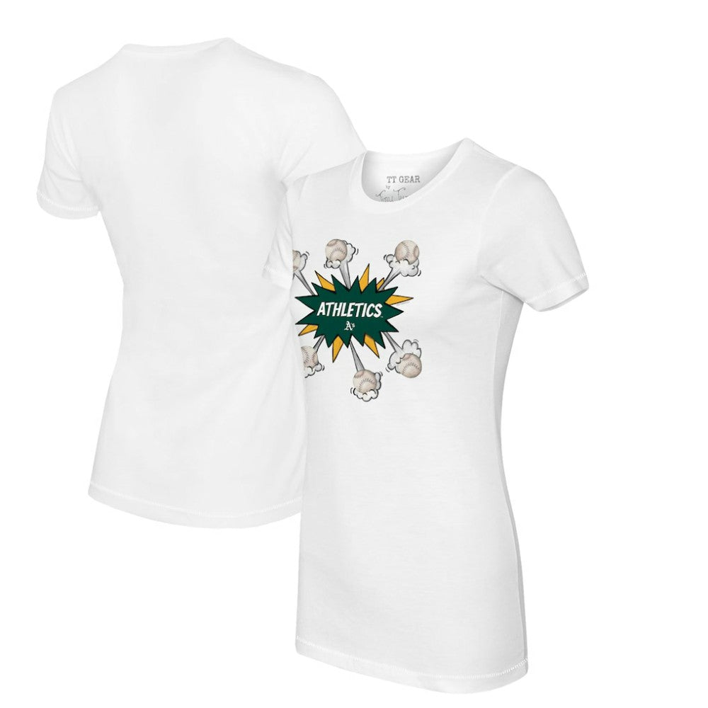 Athletics Tiny Turnip Women's Baseball Pow T-Shirt Outlet