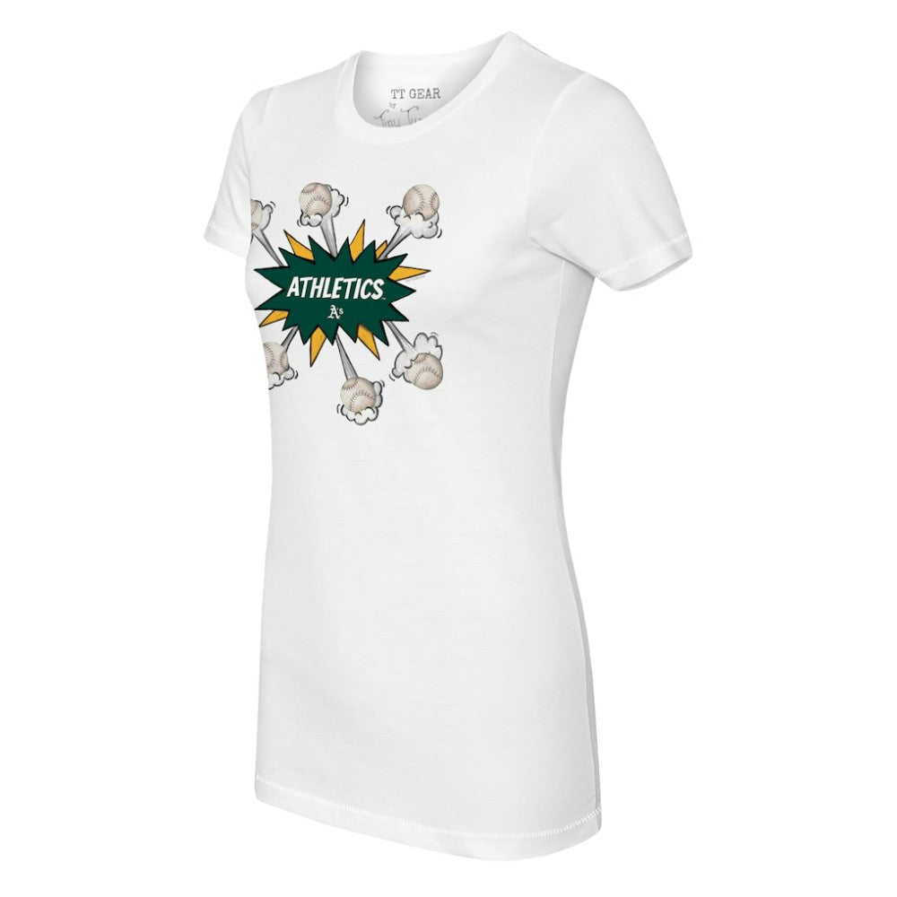 Athletics Tiny Turnip Women's Baseball Pow T-Shirt Outlet
