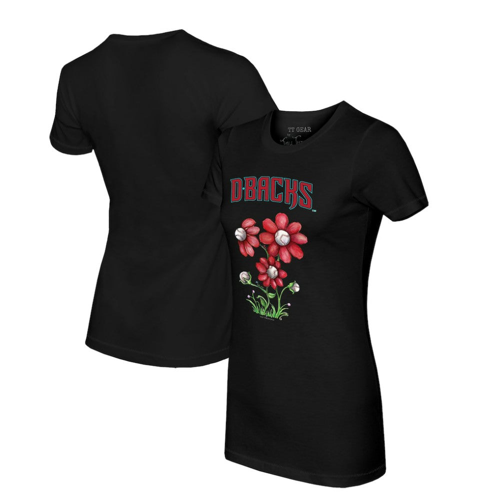 Arizona Diamondbacks Tiny Turnip Women's Blooming Baseballs T-Shirt Outlet