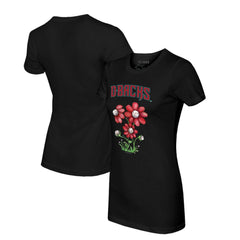 Arizona Diamondbacks Tiny Turnip Women's Blooming Baseballs T-Shirt Outlet