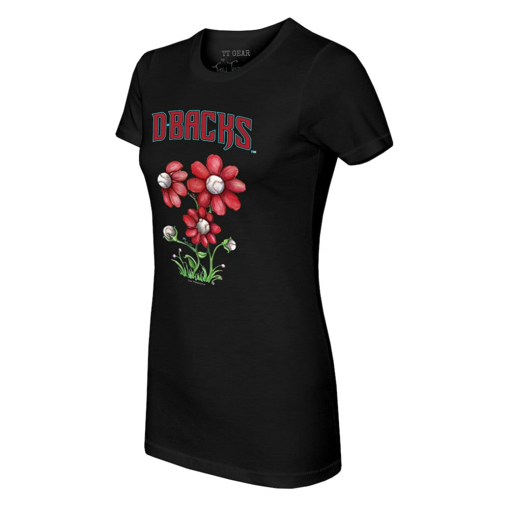 Arizona Diamondbacks Tiny Turnip Women's Blooming Baseballs T-Shirt Outlet