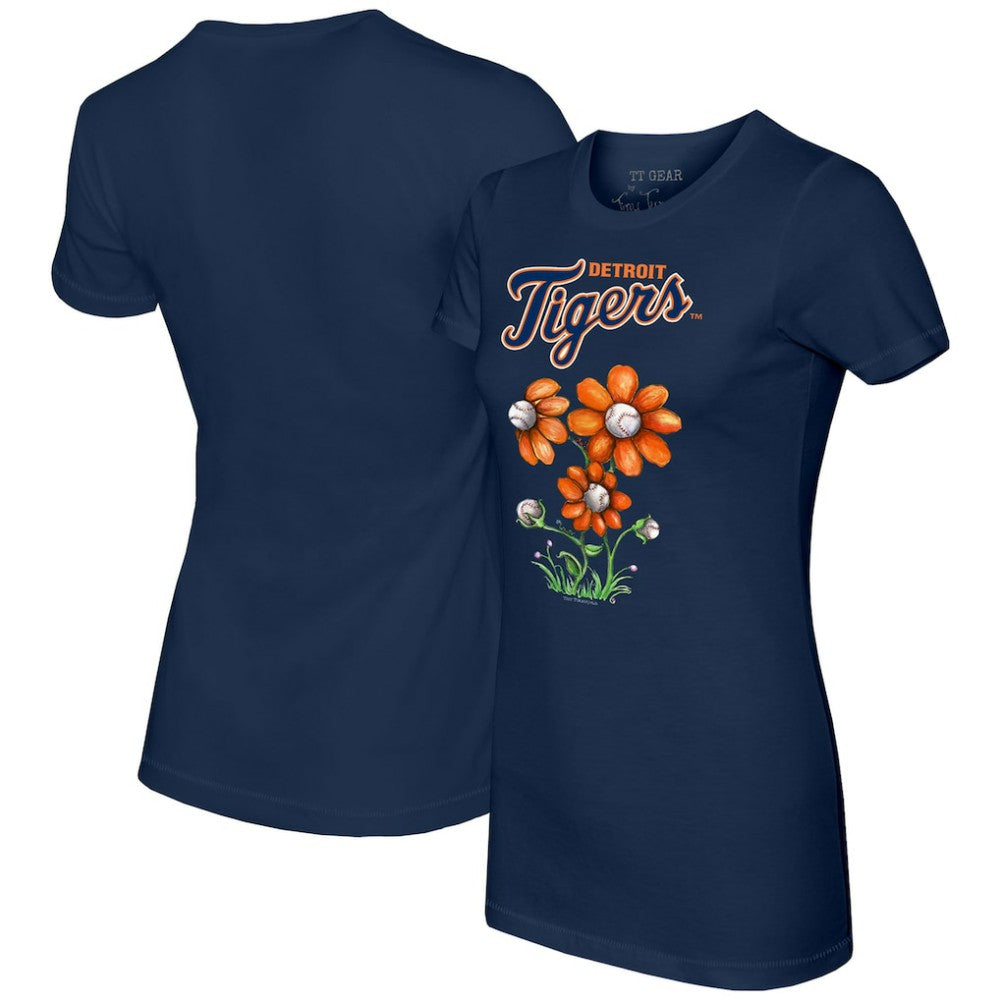 Detroit Tigers Tiny Turnip Women's Blooming Baseballs T-Shirt Online