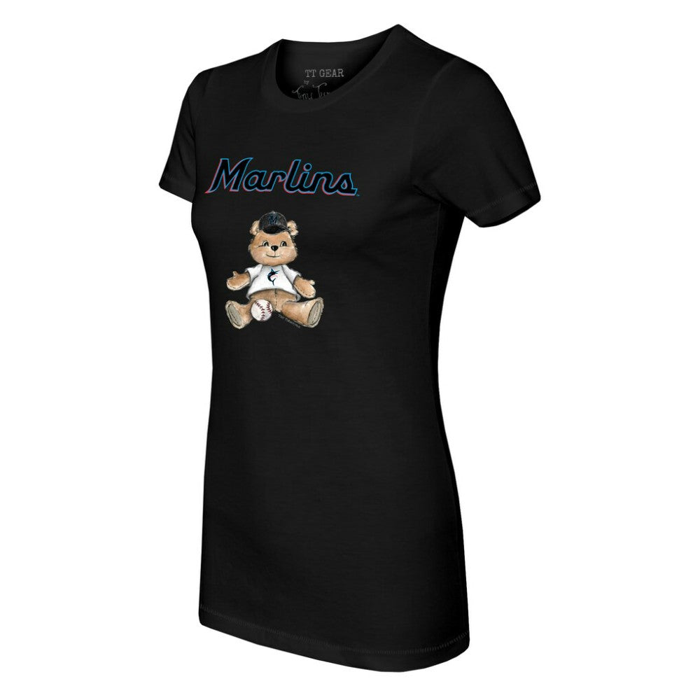 Miami Marlins Tiny Turnip Women's Teddy Boy T-Shirt Sale