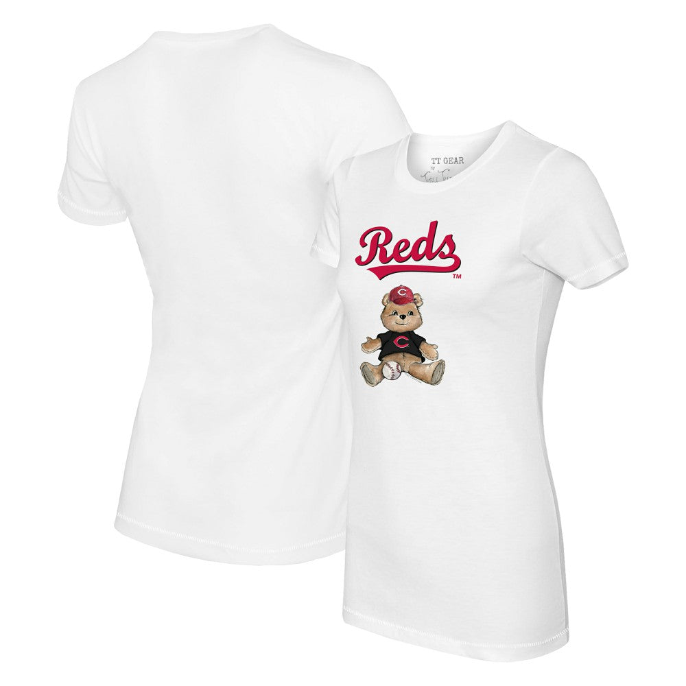 Cincinnati Reds Tiny Turnip Women's Teddy Boy T-Shirt Discount