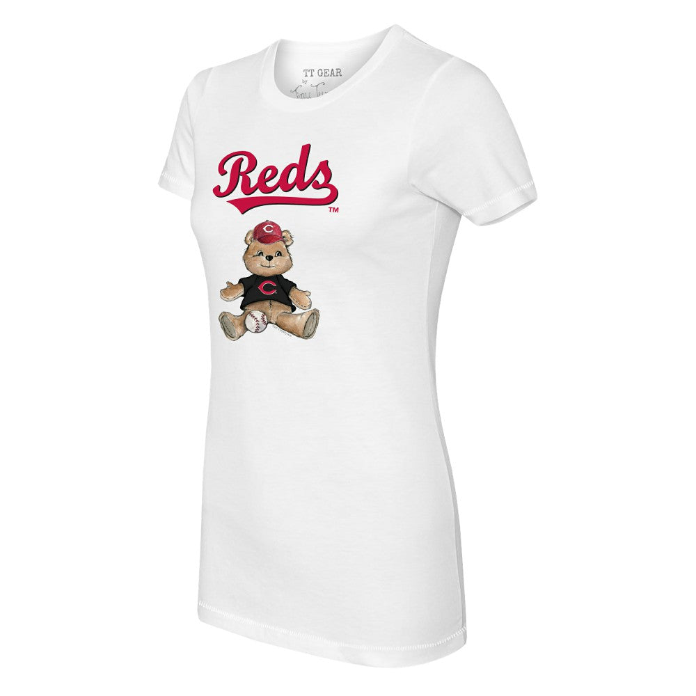 Cincinnati Reds Tiny Turnip Women's Teddy Boy T-Shirt Discount