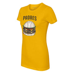 San Diego Padres Tiny Turnip Women's Burger T-Shirt Online
