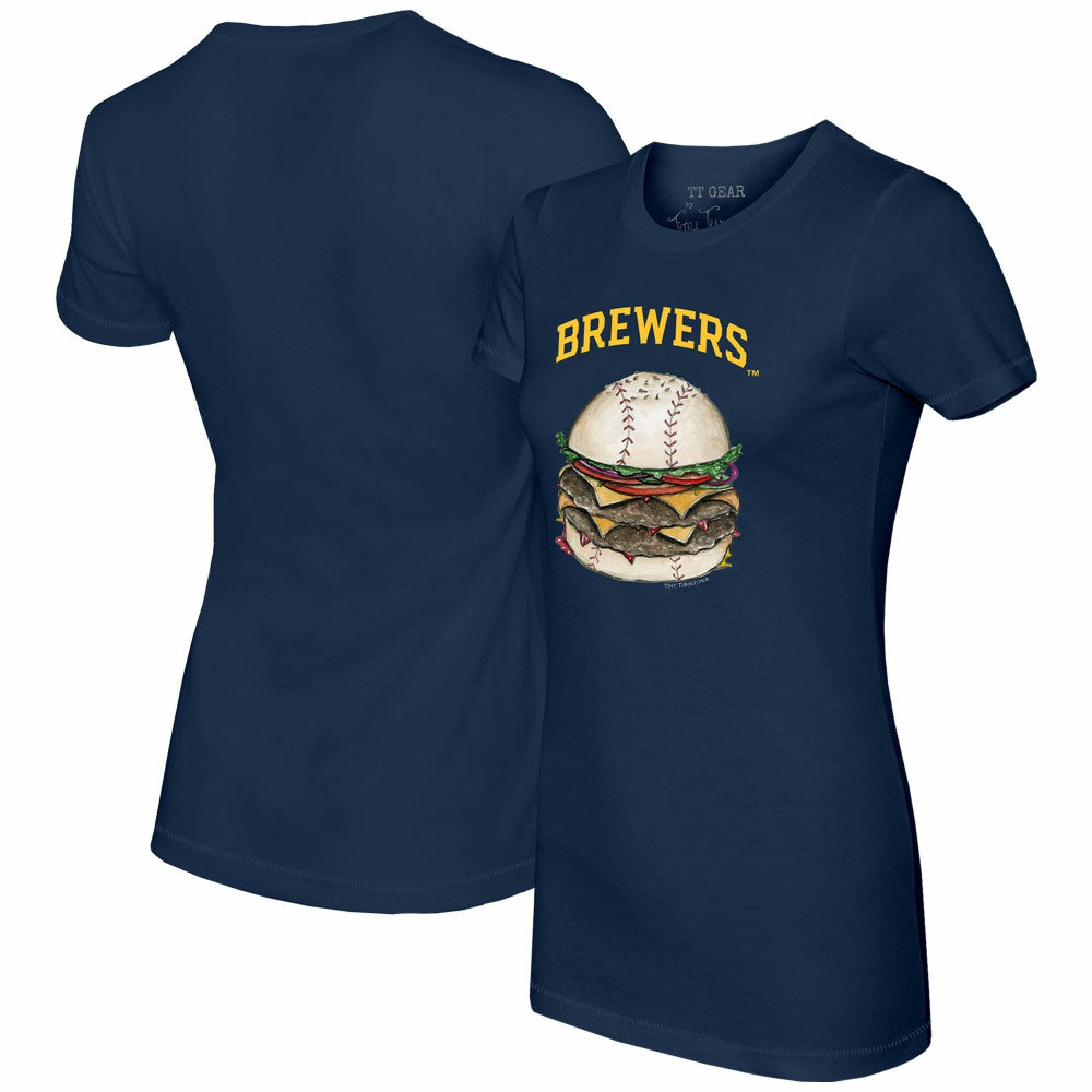 Milwaukee Brewers Tiny Turnip Women's Burger T-Shirt Near Me