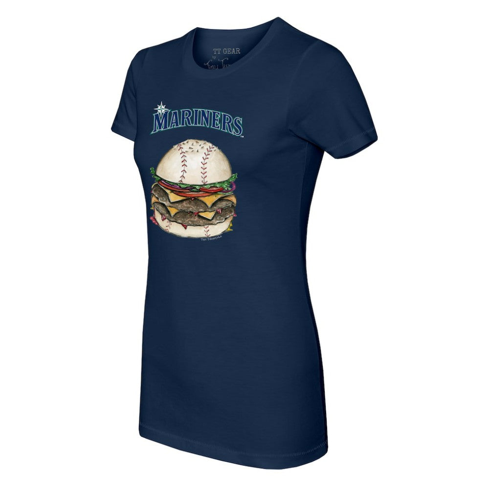 Seattle Mariners Tiny Turnip Women's Burger T-Shirt Discount