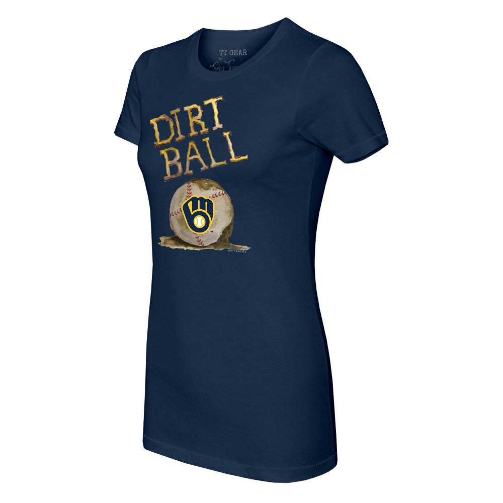 Milwaukee Brewers Tiny Turnip Women's Dirt Ball T-Shirt Sale