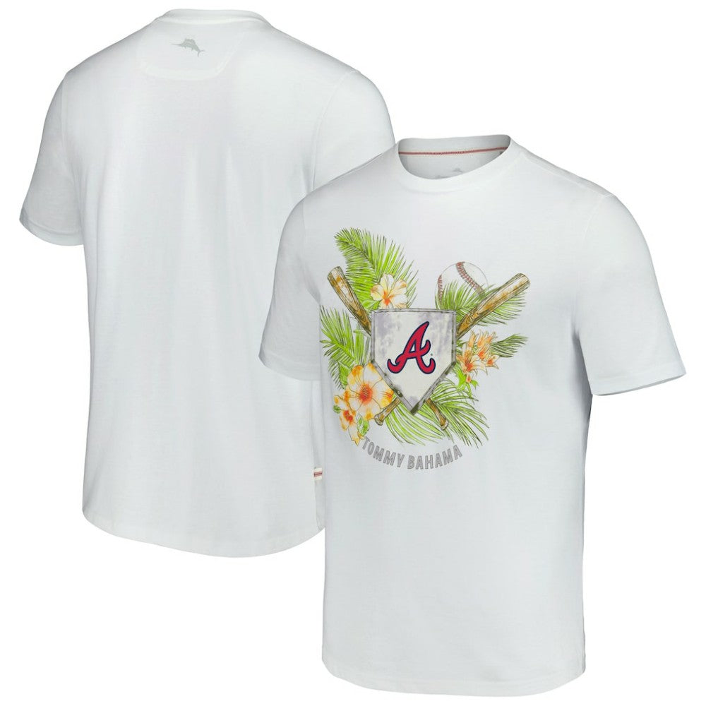 Atlanta Braves Tommy Bahama Island League T-Shirt Sale