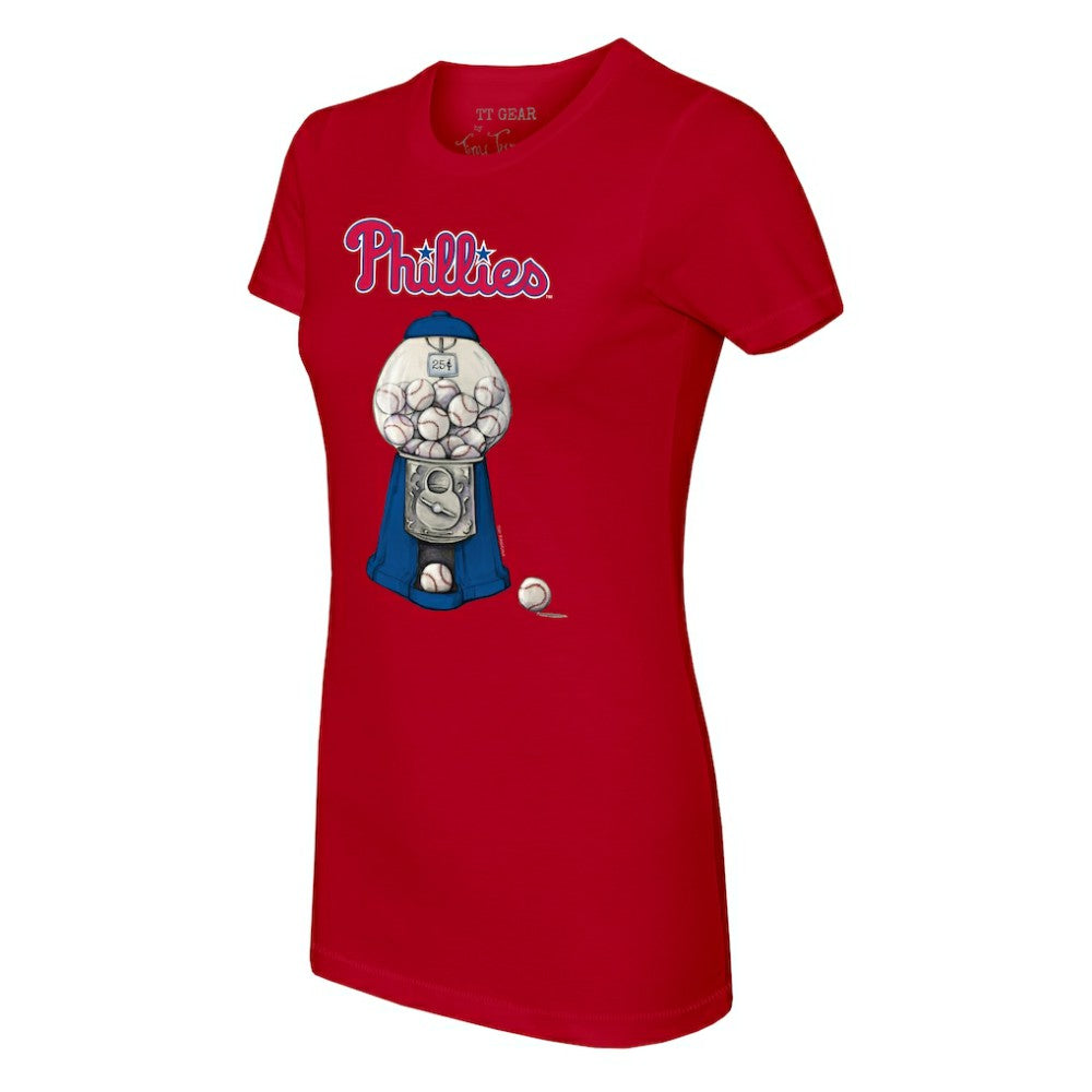 Philadelphia Phillies Tiny Turnip Women's Gumball Machine T-Shirt for sale