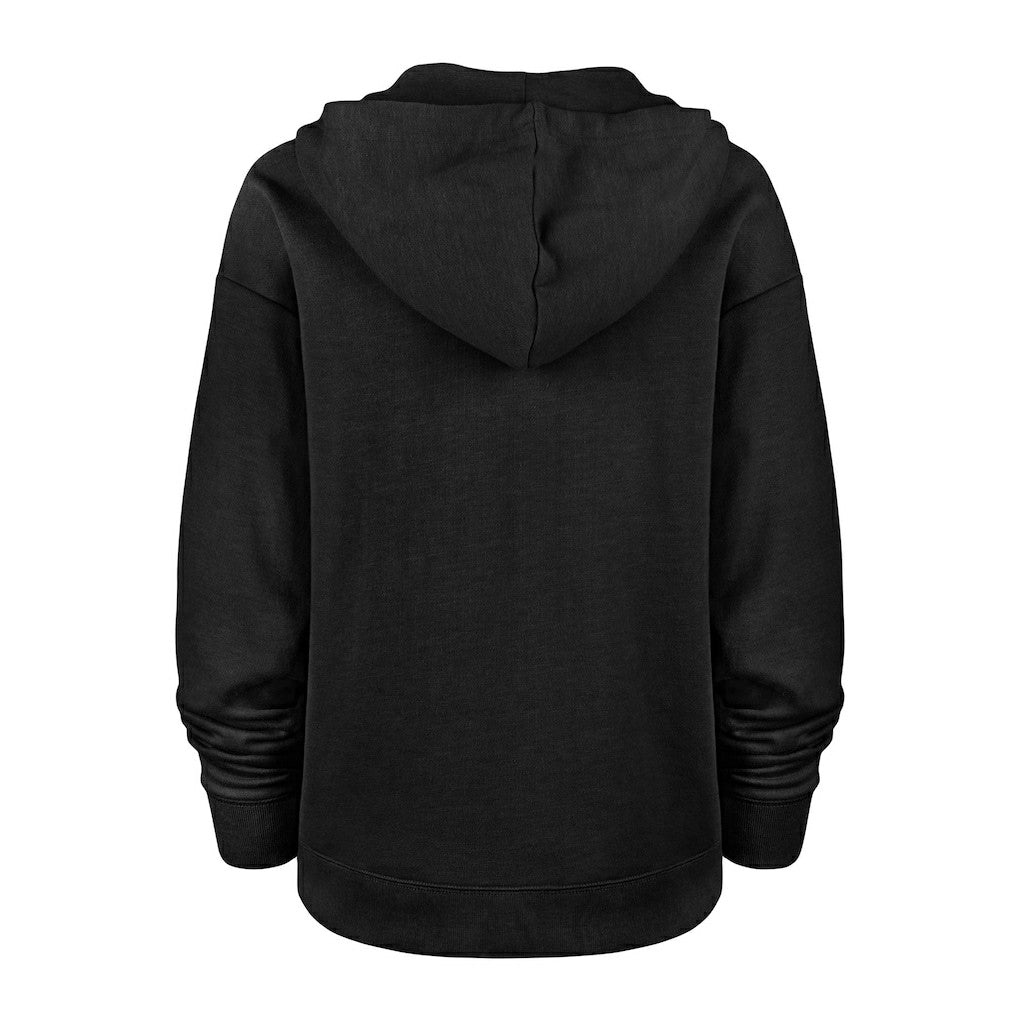 Jacksonville Jaguars '47 Women's Color Rise Kennedy Pullover Hoodie - Black - 47 brand