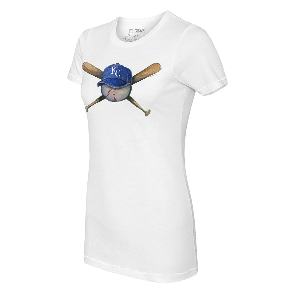 Kansas City Royals Tiny Turnip Women's Hat Crossbats T-Shirt Near Me