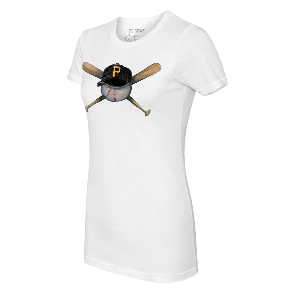 Pittsburgh Pirates Tiny Turnip Women's Hat Crossbats T-Shirt Sale