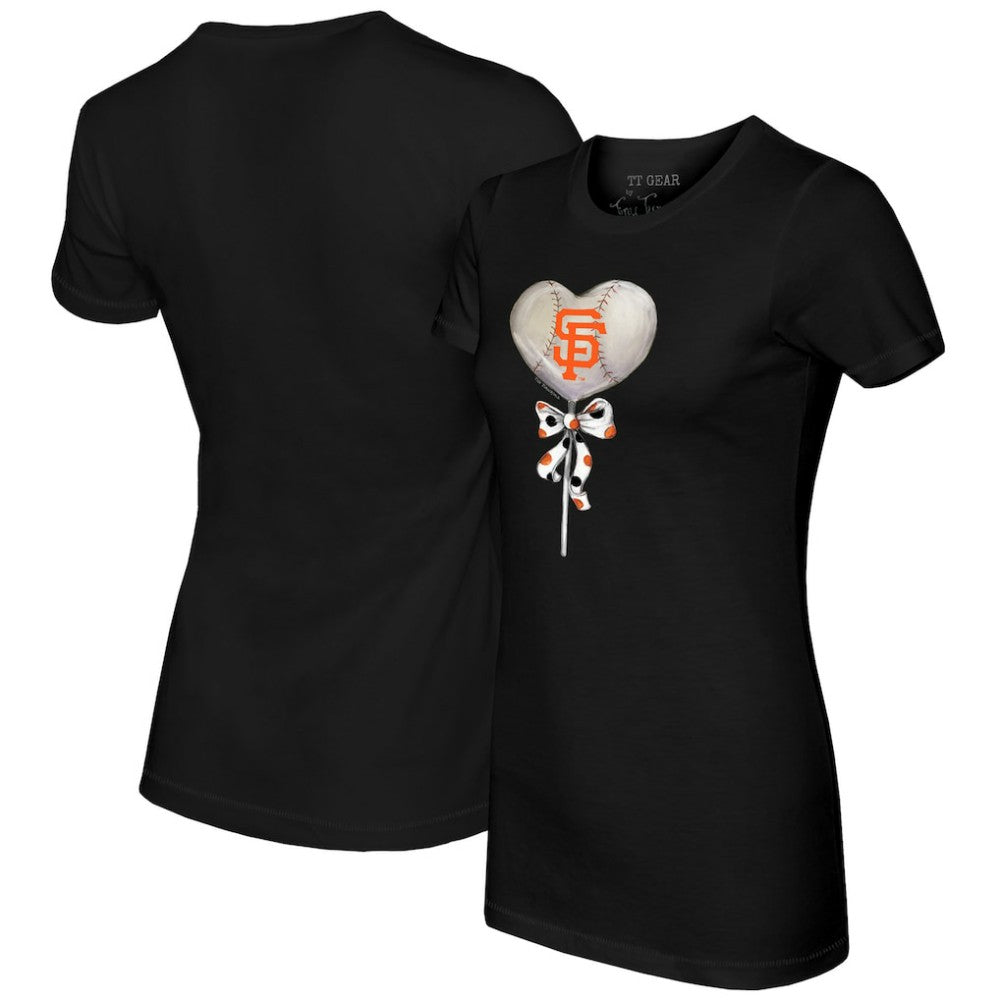San Francisco Giants Tiny Turnip Women's Heart Lolly T-Shirt Discount