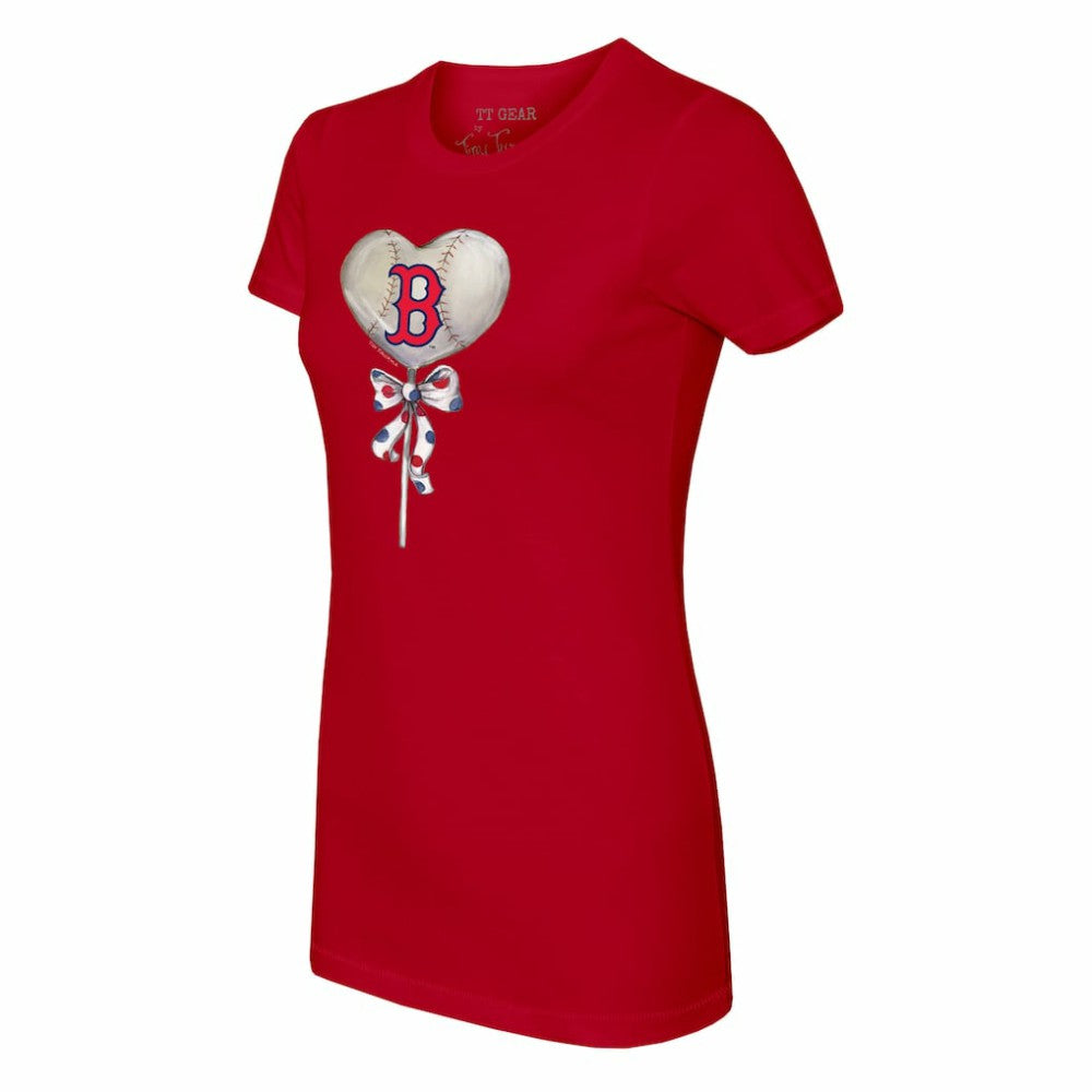 Boston Red Sox Tiny Turnip Women's Heart Lolly T-Shirt for sale