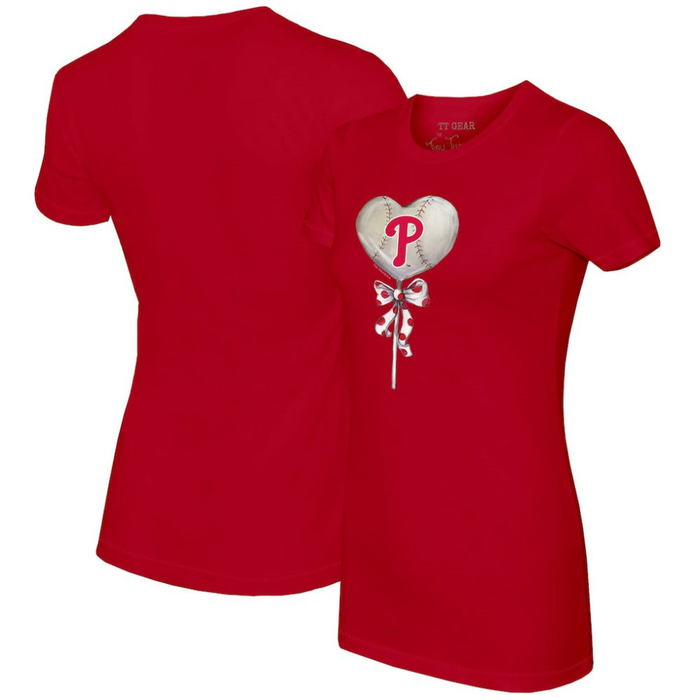 Philadelphia Phillies Tiny Turnip Women's Heart Lolly T-Shirt for sale