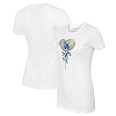 Los Angeles Dodgers Tiny Turnip Women's Heart Lolly T-Shirt Online
