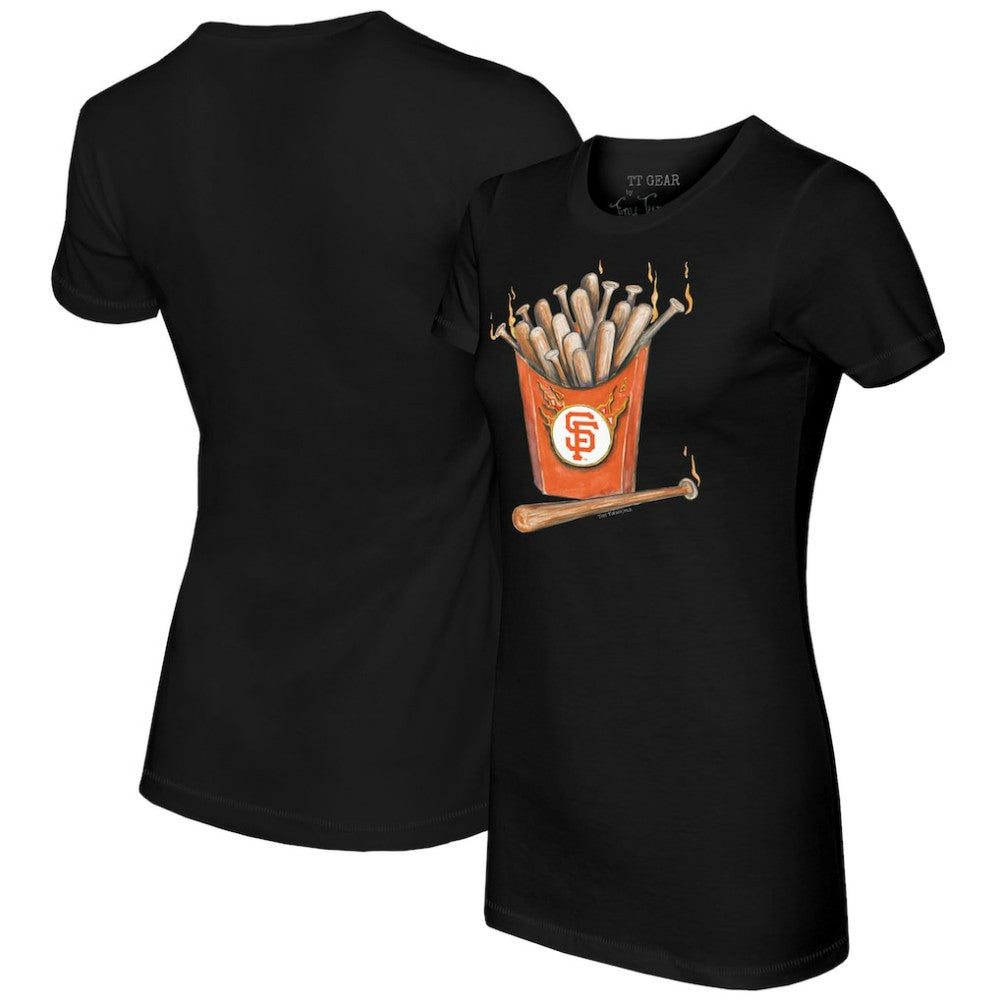 San Francisco Giants Tiny Turnip Women's Hot Bats T-Shirt Outlet