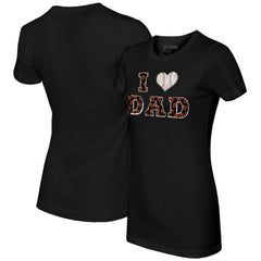 Baltimore Orioles Tiny Turnip Women's I Love Dad T-Shirt Sale