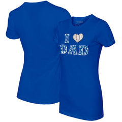 Los Angeles Dodgers Tiny Turnip Women's I Love Dad T-Shirt Near Me