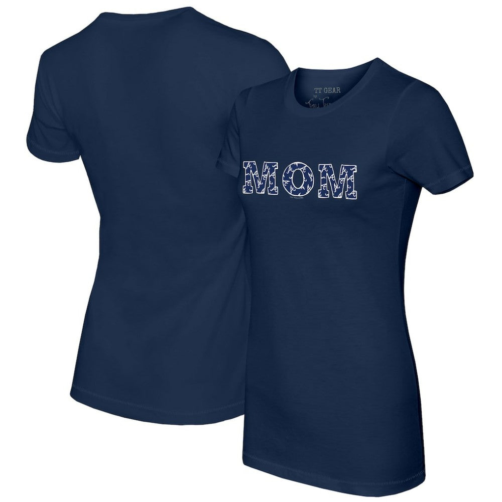 Atlanta Braves Tiny Turnip Women's Logo Mom T-Shirt Sale