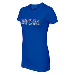Texas Rangers Tiny Turnip Women's Logo Mom T-Shirt Sale