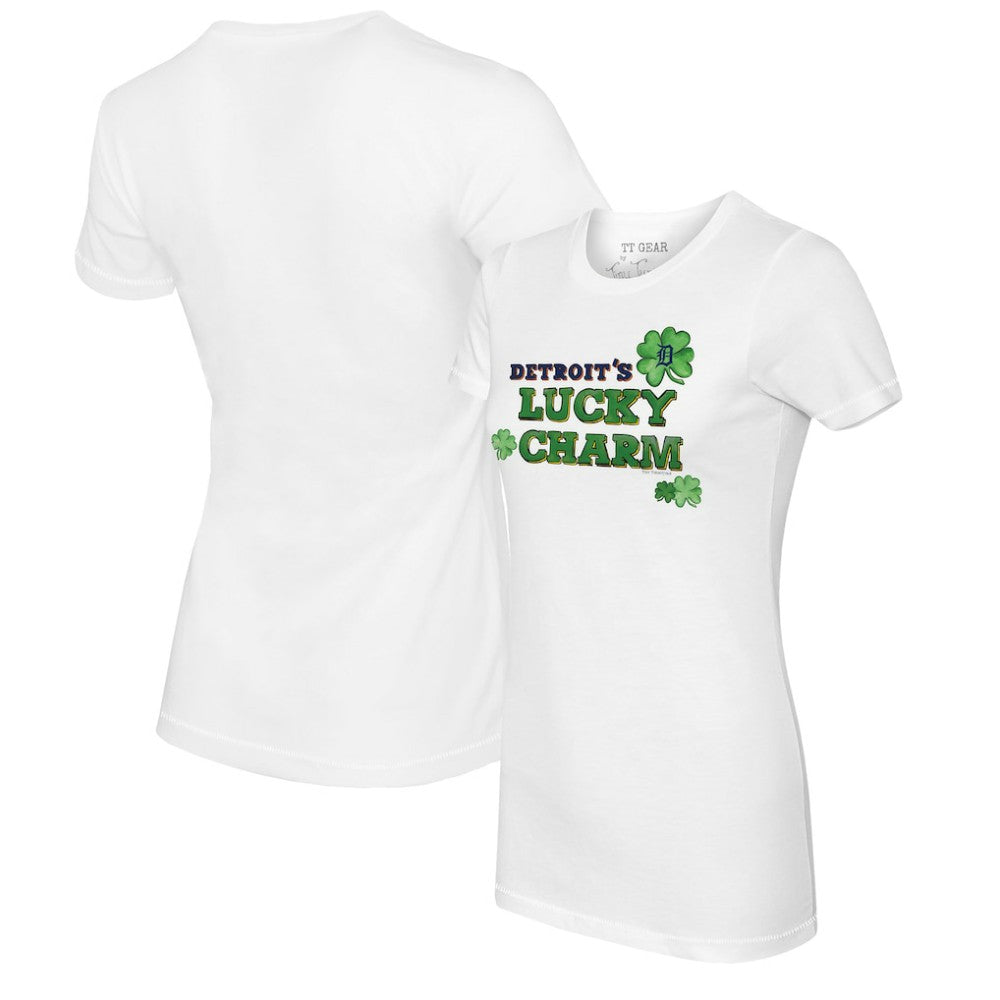 Detroit Tigers Tiny Turnip Women's Lucky Charm T-Shirt Online