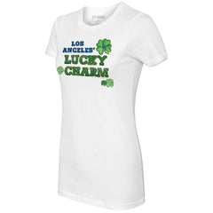Los Angeles Dodgers Tiny Turnip Women's Lucky Charm T-Shirt Near Me