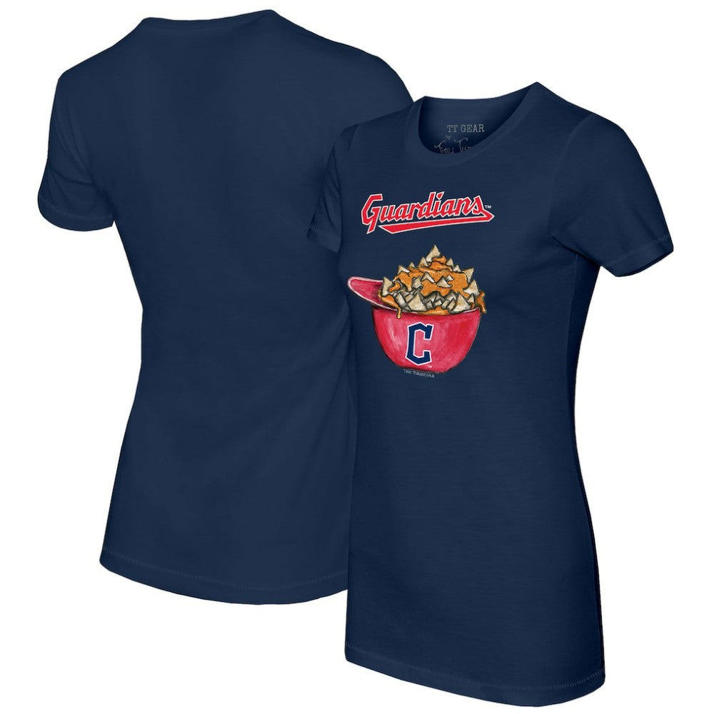 Cleveland Guardians Tiny Turnip Women's Nacho Helmet T-Shirt Near Me