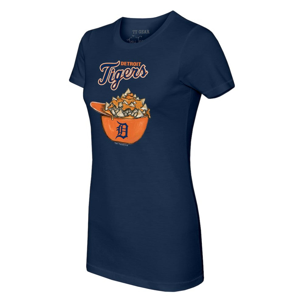 Detroit Tigers Tiny Turnip Women's Nacho Helmet T-Shirt Outlet