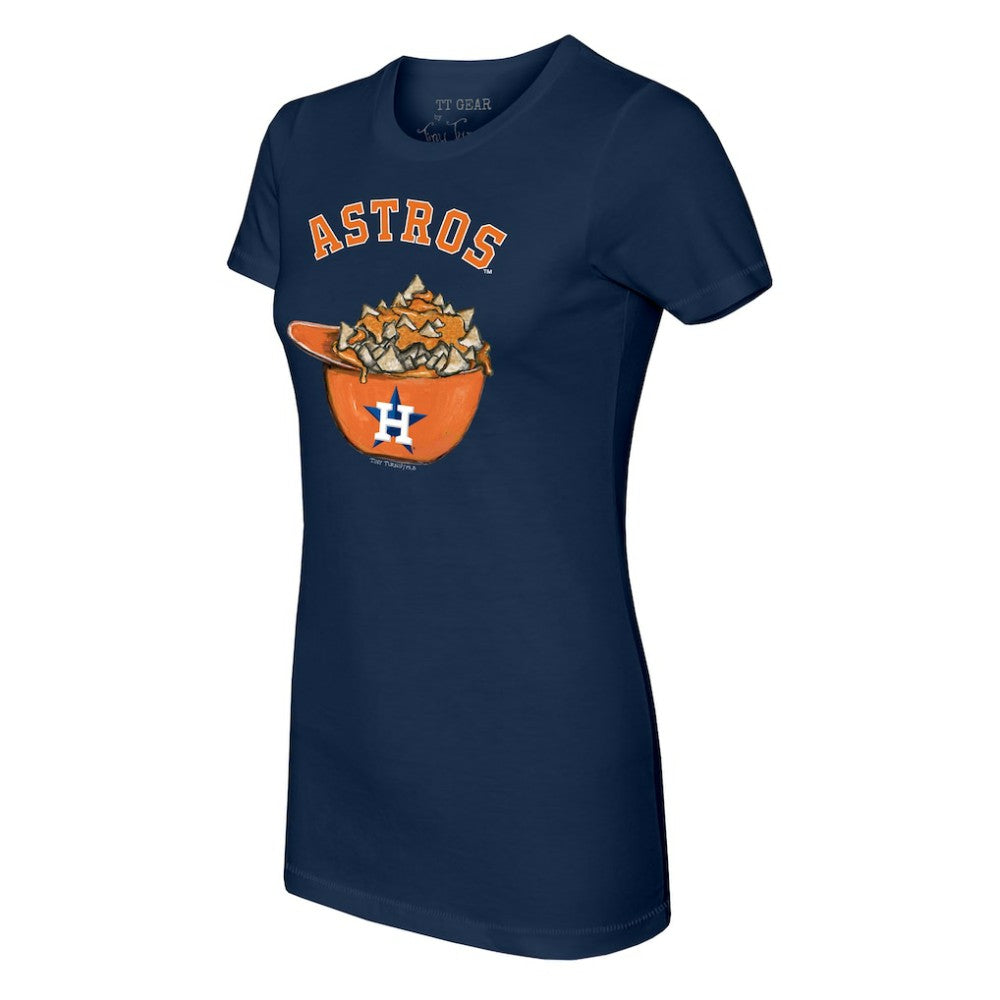 Houston Astros Tiny Turnip Women's Nacho Helmet T-Shirt Outlet