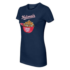 Washington Nationals Tiny Turnip Women's Nacho Helmet T-Shirt for sale