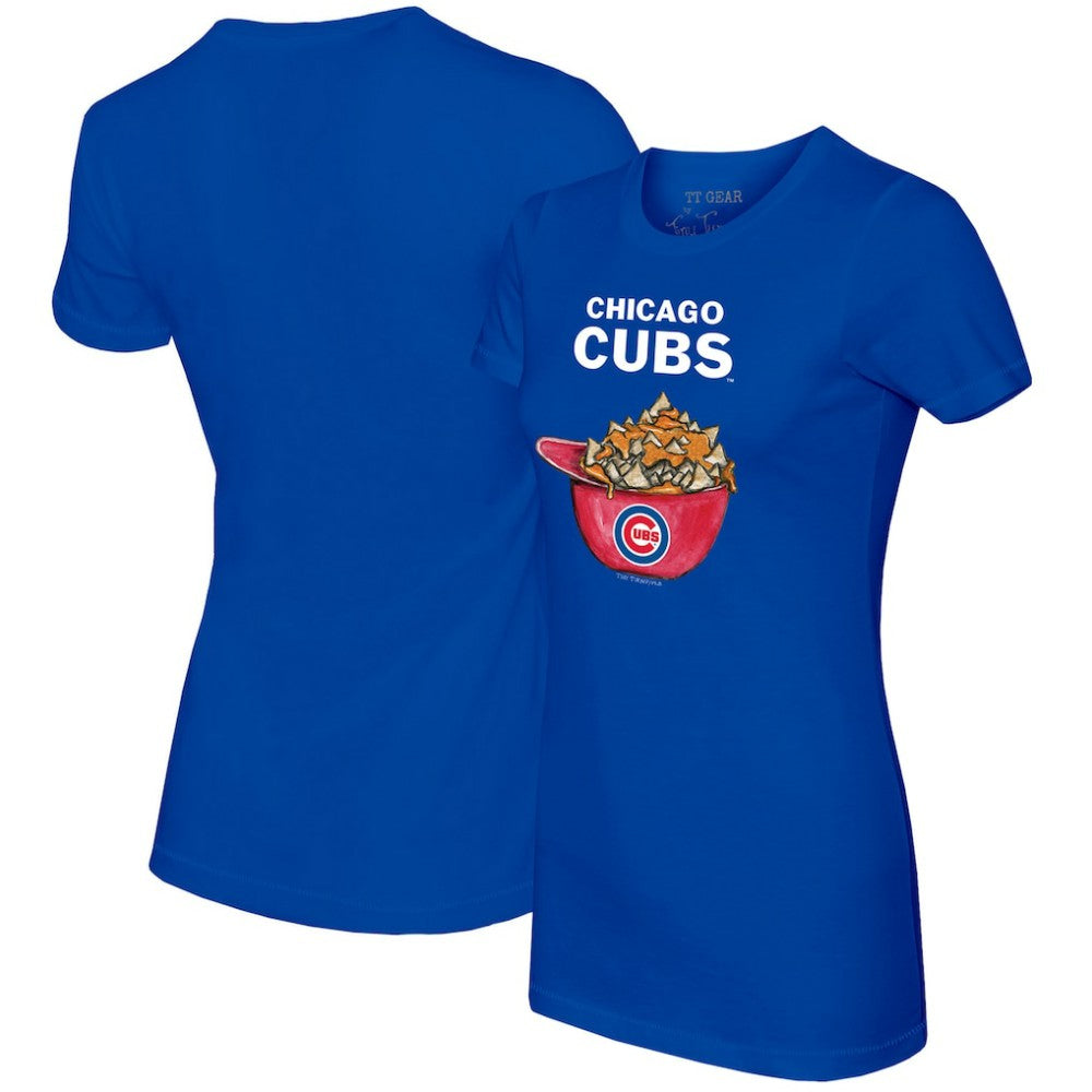Chicago Cubs Tiny Turnip Women's Nacho Helmet T-Shirt Discount