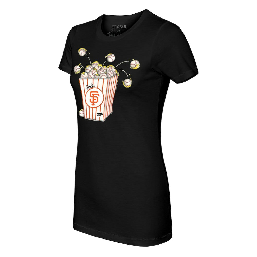 San Francisco Giants Tiny Turnip Women's Popcorn T-Shirt Discount