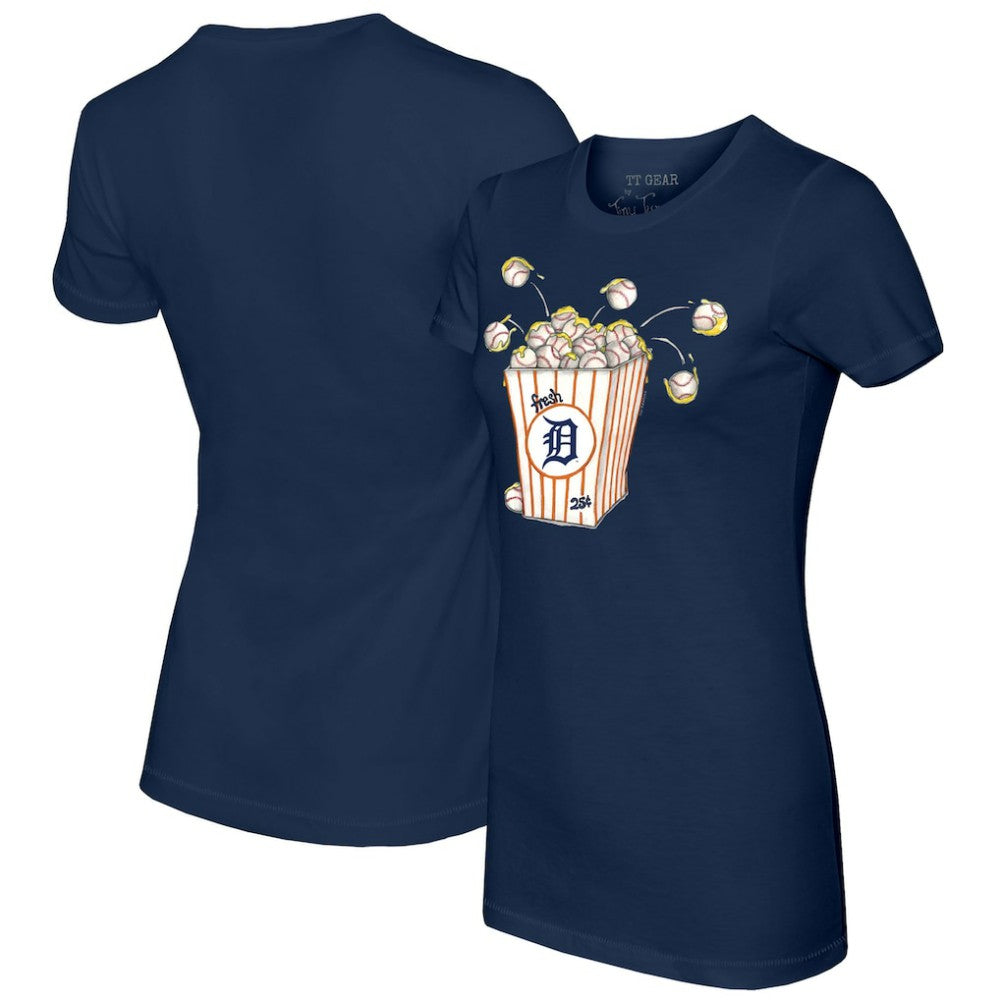 Detroit Tigers Tiny Turnip Women's Popcorn T-Shirt for sale