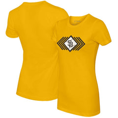San Diego Padres Tiny Turnip Women's Prism Arrows T-Shirt Outlet
