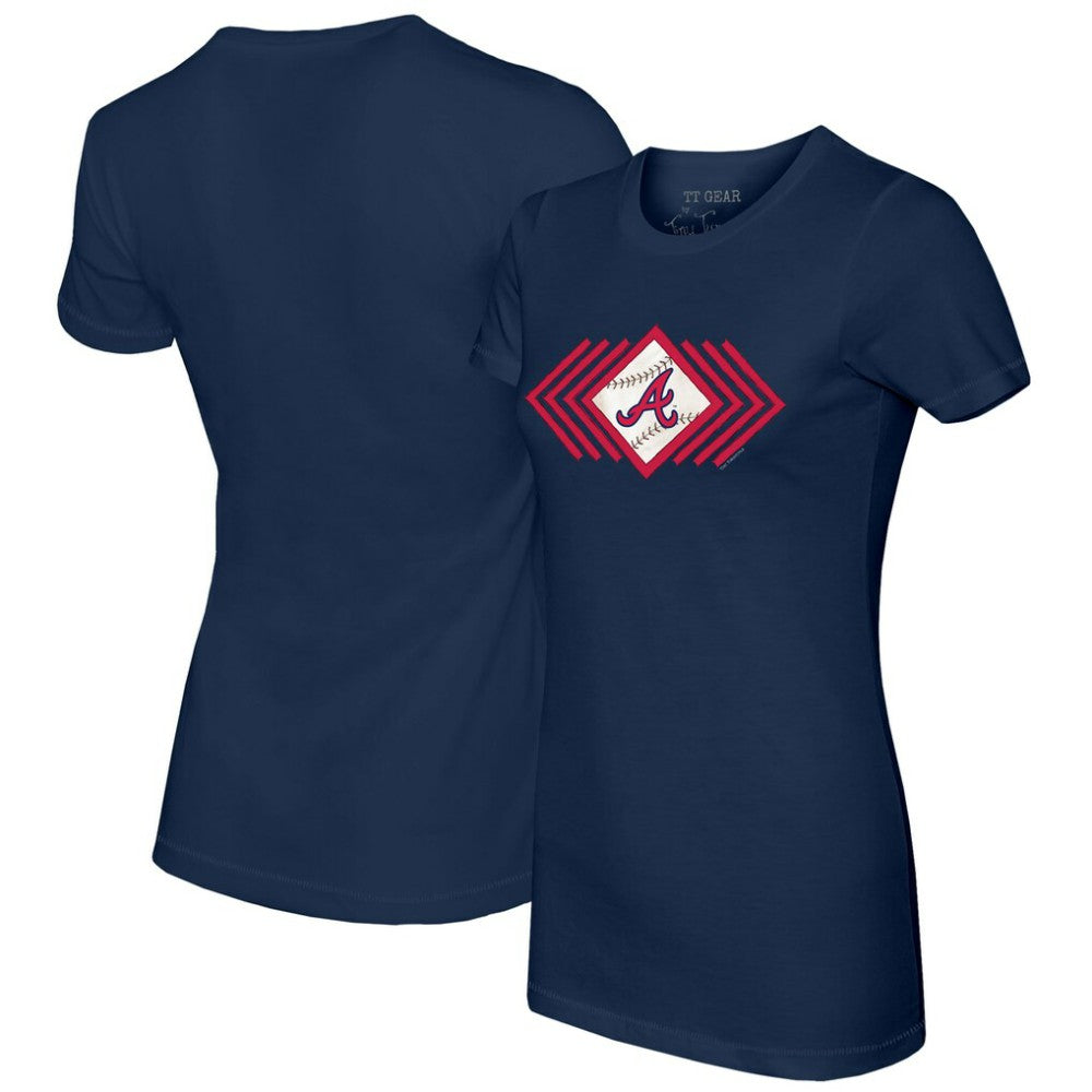 Atlanta Braves Tiny Turnip Women's Prism Arrows T-Shirt Online