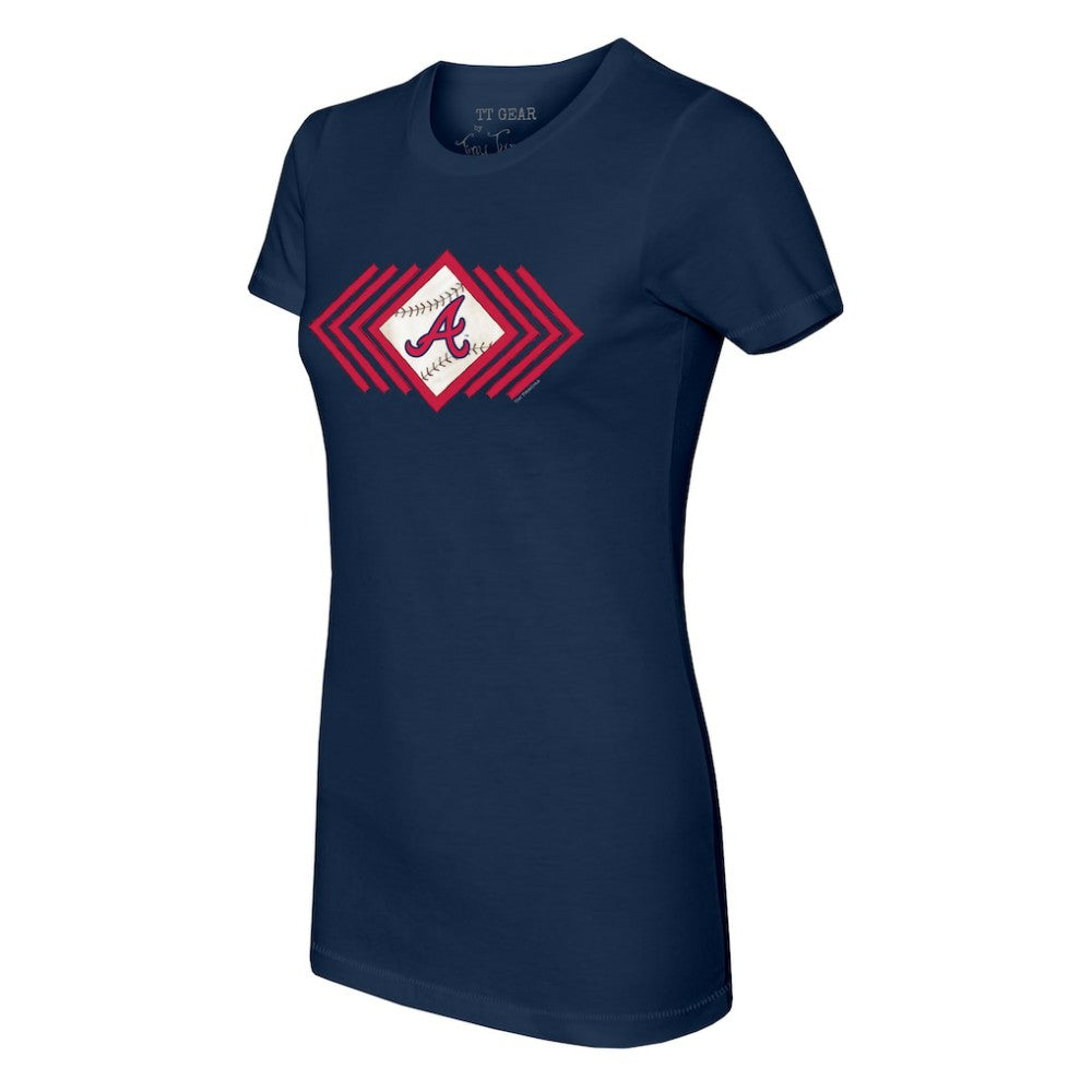 Atlanta Braves Tiny Turnip Women's Prism Arrows T-Shirt Online