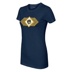 Milwaukee Brewers Tiny Turnip Women's Prism Arrows T-Shirt Online