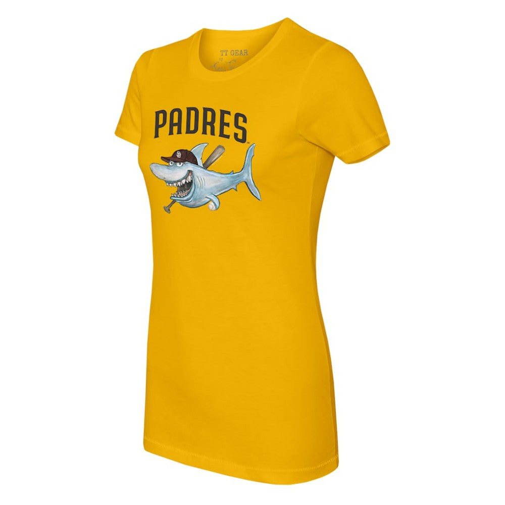 San Diego Padres Tiny Turnip Women's Shark T-Shirt Discount
