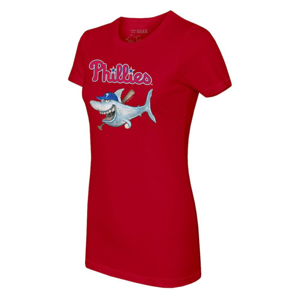 Philadelphia Phillies Tiny Turnip Women's Shark T-Shirt Sale