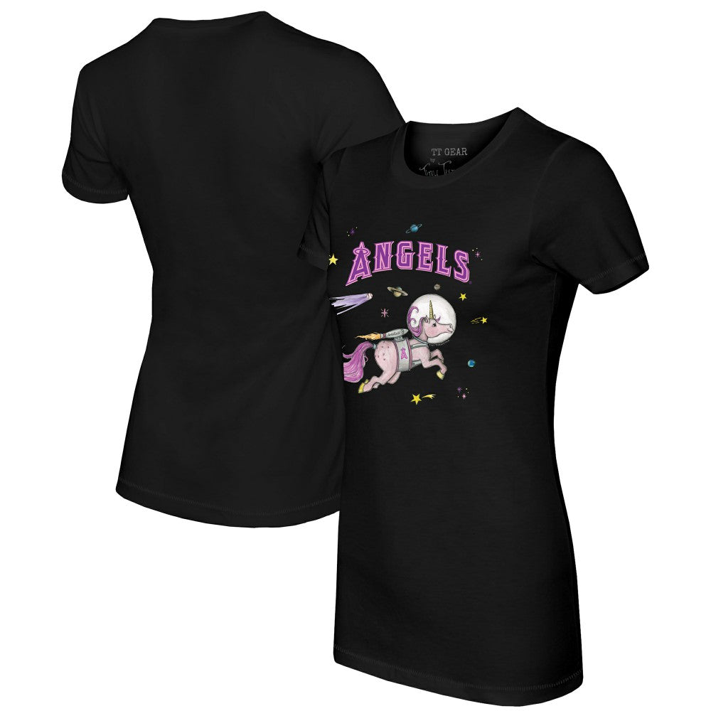 Los Angeles Angels Tiny Turnip Women's Space Unicorn T-Shirt Sale