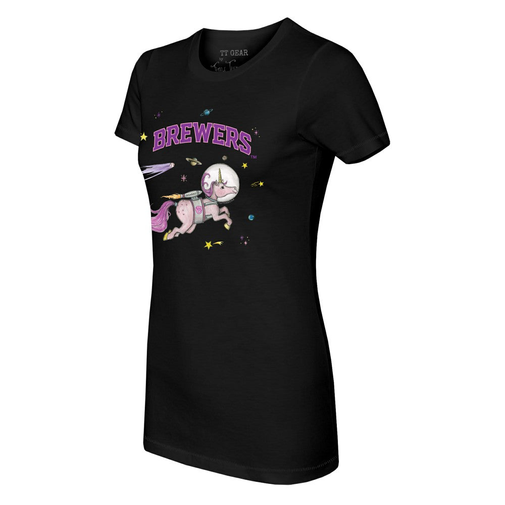 Milwaukee Brewers Tiny Turnip Women's Space Unicorn T-Shirt Near Me