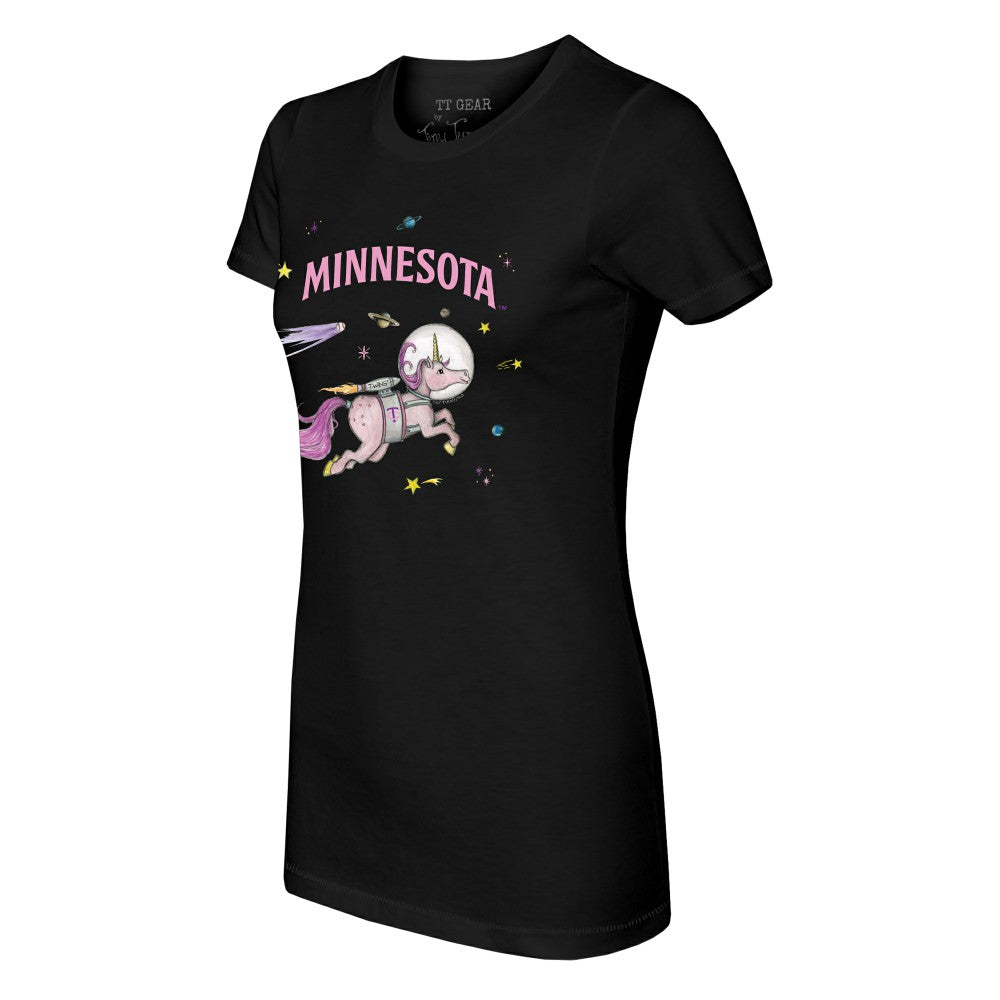 Minnesota Twins Tiny Turnip Women's Space Unicorn T-Shirt Online