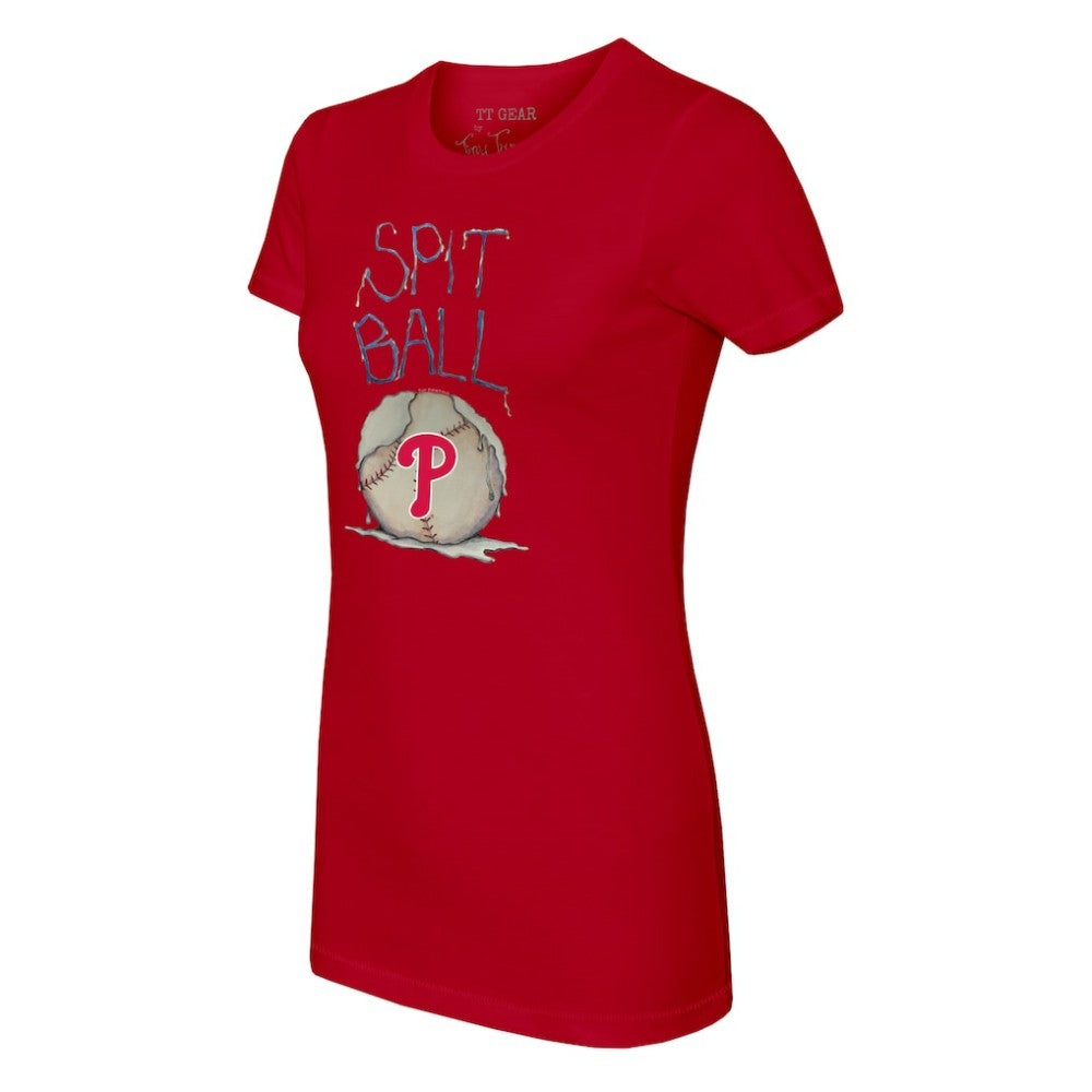 Philadelphia Phillies Tiny Turnip Women's Spit Ball T-Shirt Sale