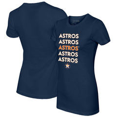 Houston Astros Tiny Turnip Women's Stacked T-Shirt Sale