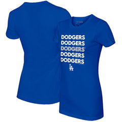 Los Angeles Dodgers Tiny Turnip Women's Stacked T-Shirt Discount