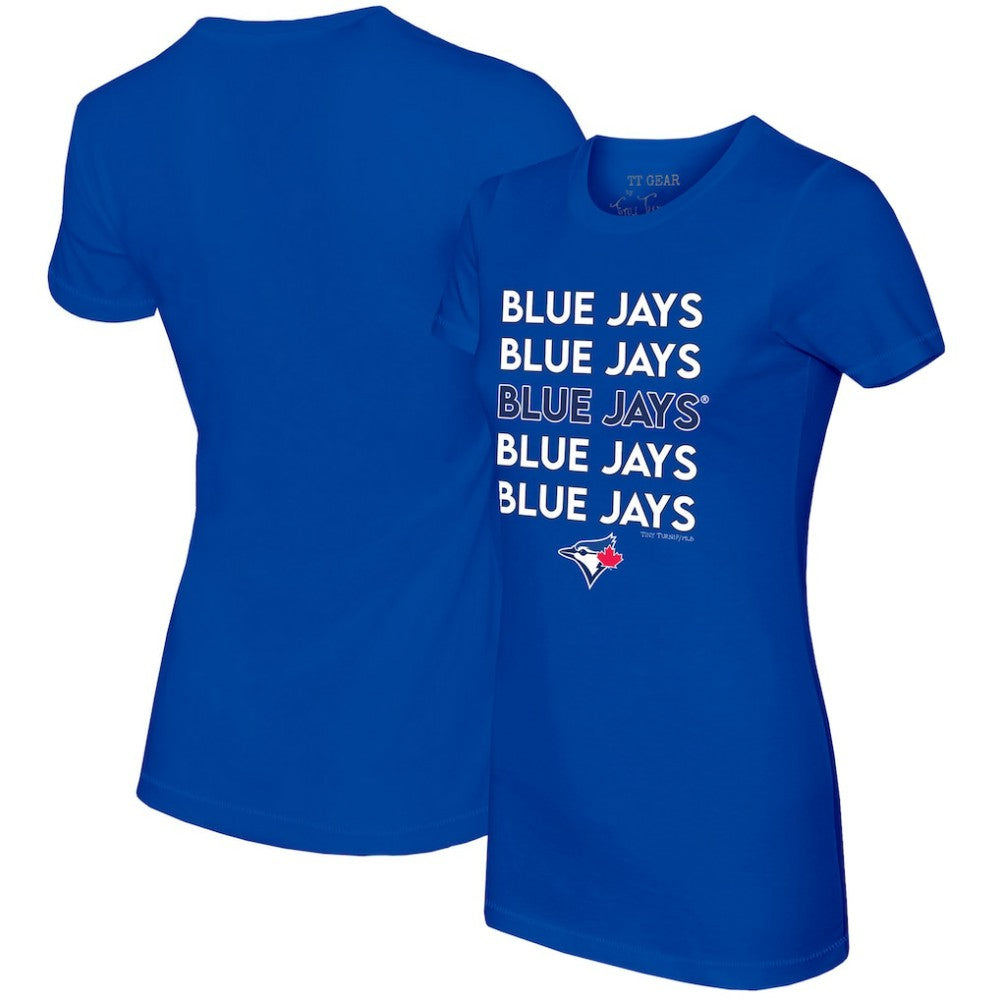 Toronto Blue Jays Tiny Turnip Women's Stacked T-Shirt Near Me
